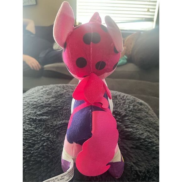 Hasbro Kids Pink Purple My Little Pony The Movie Pinkie Pie Pirate Stuffed Toy - Picture 12 of 13